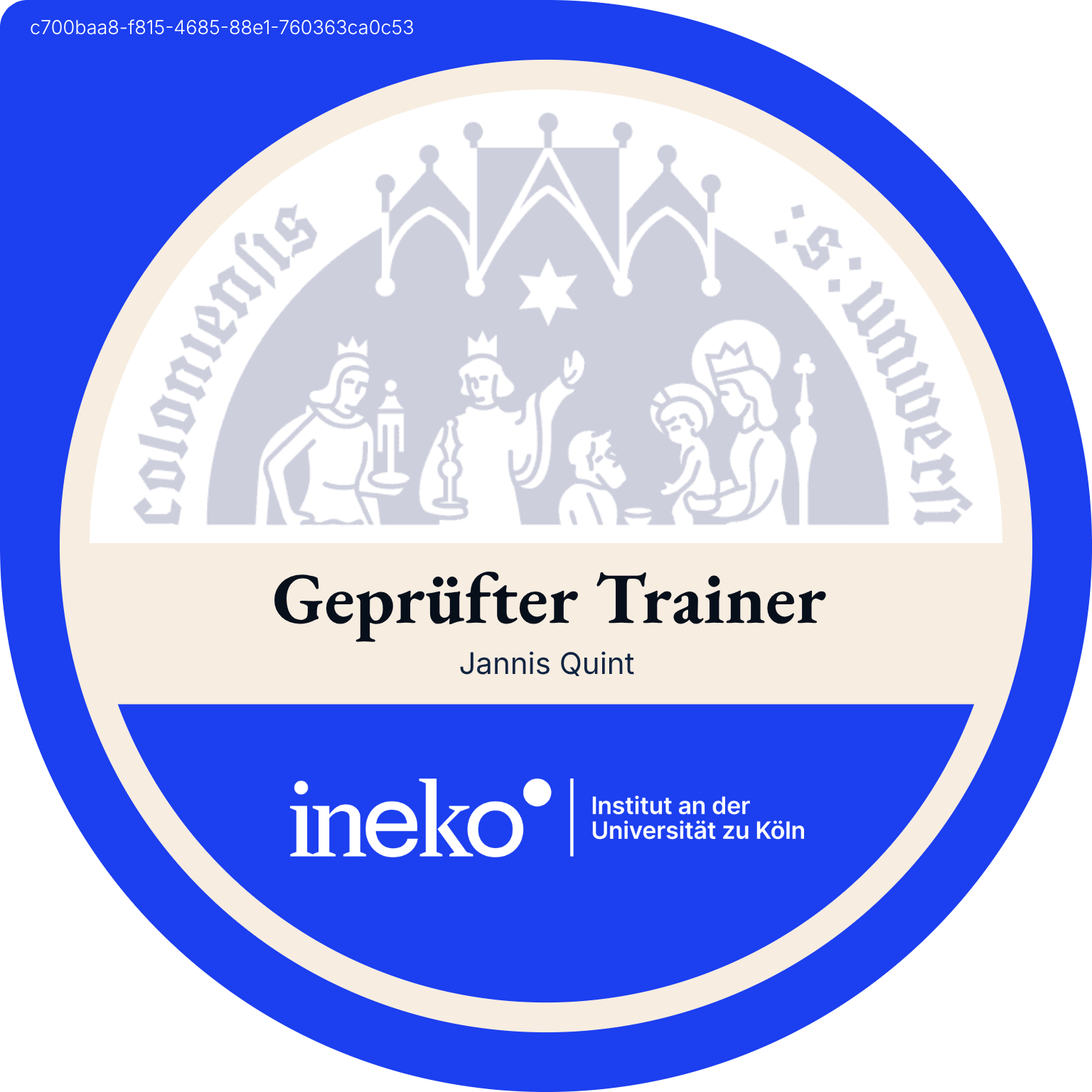 Geprüfter Trainer